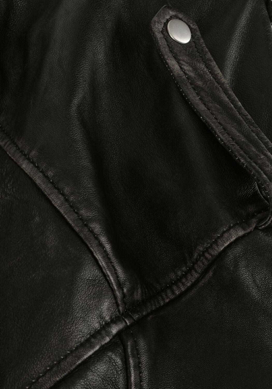 GOOSECRAFT Veste en cuir GC GALLOWAY BIKER en noir - large