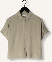 Olijf SELECTED WOMEN T-shirt SLFVIVA SS CROPPED SHIRT Olijf SELECTED WOMEN T-shirt SLFVIVA SS CROPPED SHIRT - medium