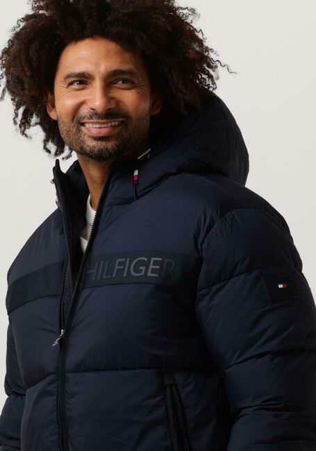 TOMMY HILFIGER Veste matelass&eacute; NY HIGH LOFT PUFFER Bleu fonc&eacute; - large