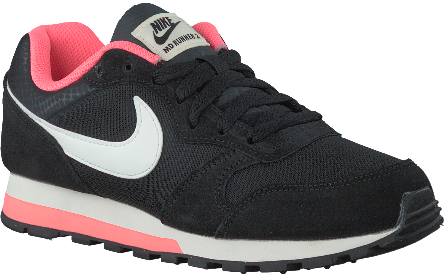 zwarte nike sneakers md runner 2 wmns