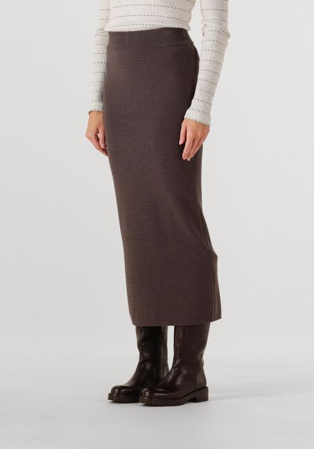 MOSCOW Jupe midi 37-03 DEBT-1 en marron - large