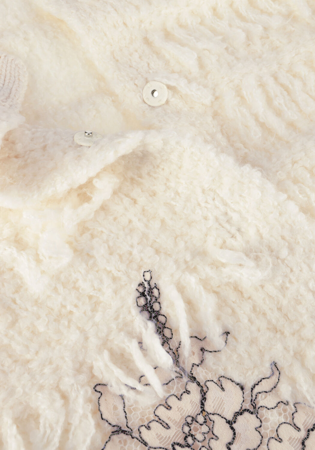 TWINSET MILANO Gilet 13445109-CPC Blanc - large