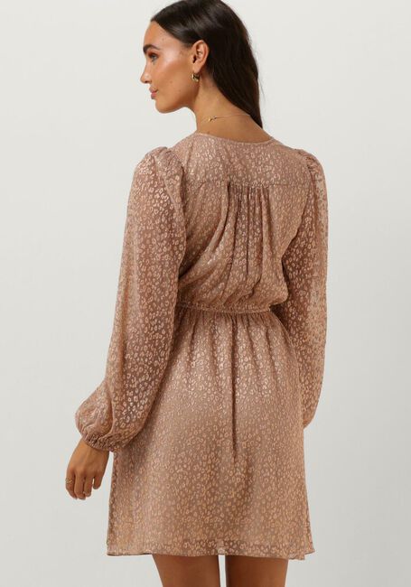 SCOTCH & SODA Mini robe BALLOON SLEEVE MINI DRESS La pêche - large