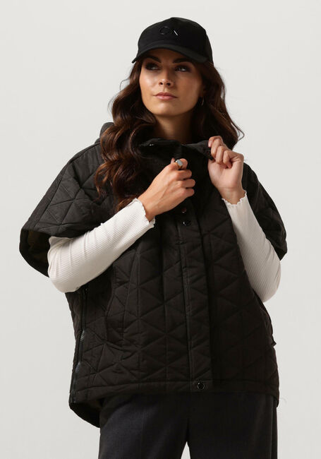 COPENHAGEN MUSE Veste sans manches CMNET-CAPE en noir - large