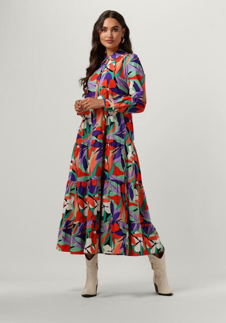 Multi COLOURFUL REBEL Maxi jurk VIANNE BIG FLOWER MAXI DRESS - large