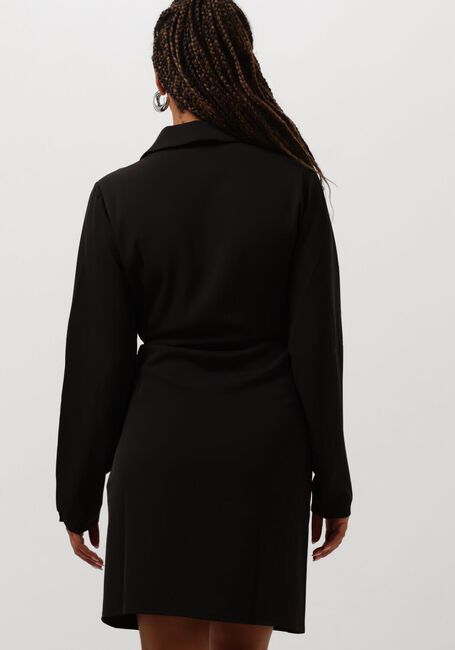 ANOTHER LABEL Mini robe MILOU DRESS L/S en noir - large