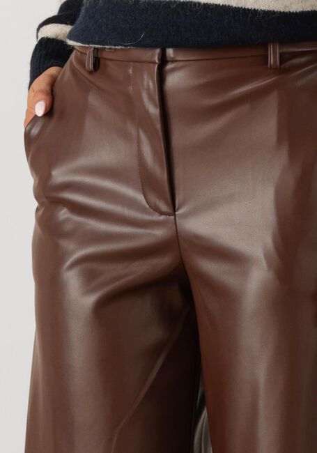 MODSTRÖM Pantalon large PELLEMD PANTS en marron - large