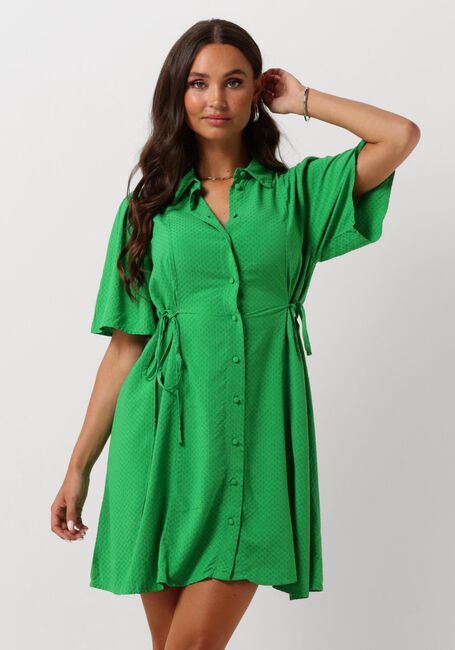 Groene Y.A.S. Mini jurk YASGENEA 2/4 SHIRT DRESS - large