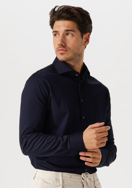 Blauwe DESOTO LUXURY Klassiek overhemd LUXURY HAI 1/1 - large