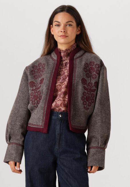 ANTIK BATIK Jack WILL JACKET en taupe - large
