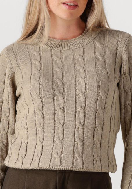 COPENHAGEN MUSE Pull CMKOTOM-PULLOVER en beige - large