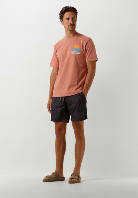 Roze SHIWI T-shirt MEN SUNSET T-SHIRT - large