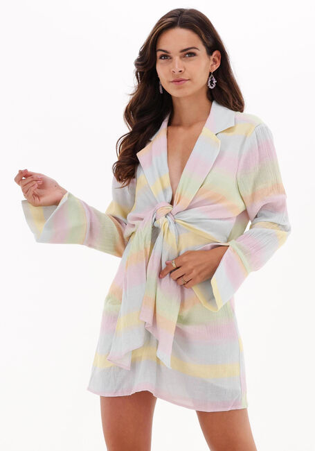 NA-KD Mini robe TWISTED FRONT SHORT DRESS en multicolore - large
