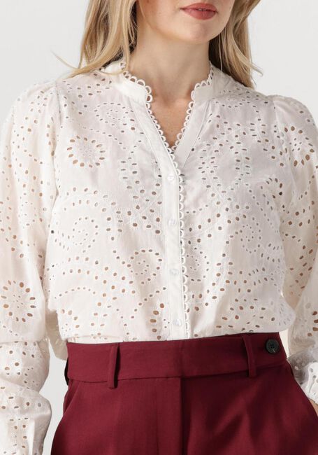 Witte CO'COUTURE  GISELLECC ANGLAISE V-SHIRT - large