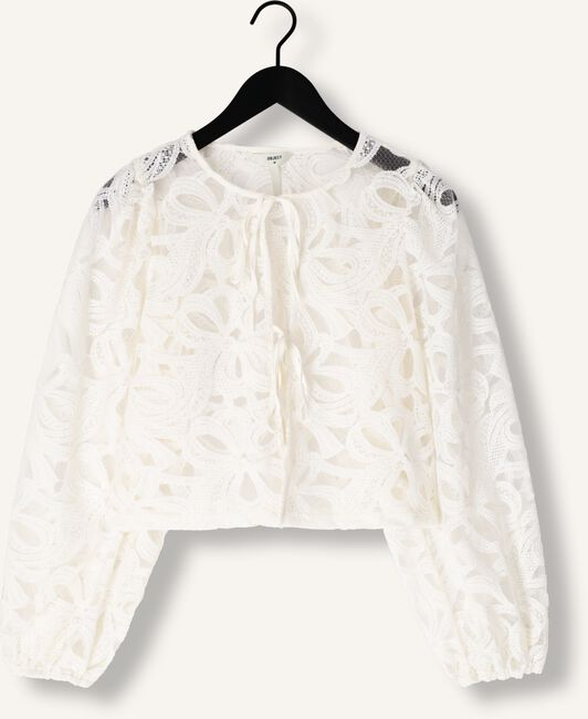 Ecru OBJECT  OBJROSE L/S TOP Ecru OBJECT  OBJROSE L/S TOP - large