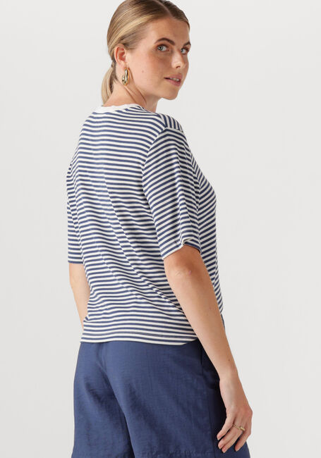 Blauwe MSCH COPENHAGEN T-shirt MSCHJANA TEE STP - large