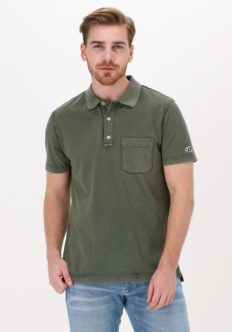 Donkergrijze DIESEL Polo T-POLO-WORKY-DOV-PE - large