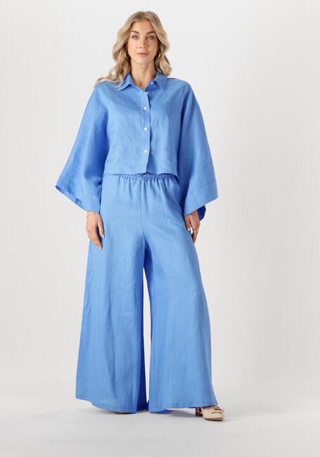 Blauwe GREEK ARCHAIC KORI Wijde broek 110131 - large