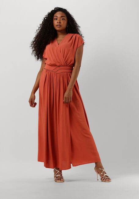 Roze LOUIZON Maxi jurk SWING - large