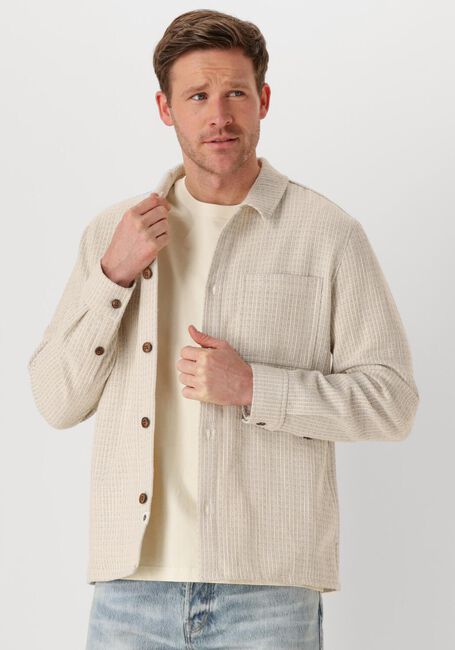 Ecru ANERKJENDT  AKOSCAR NEW OVERSHIRT - large