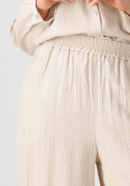 KNIT-TED Pantalon large JALOU en beige - large