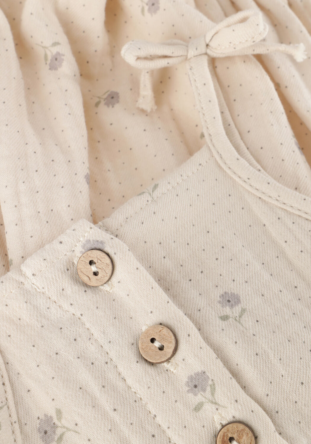 QUINCY MAE  BETTY ROMPER SWEET PEA en beige - large