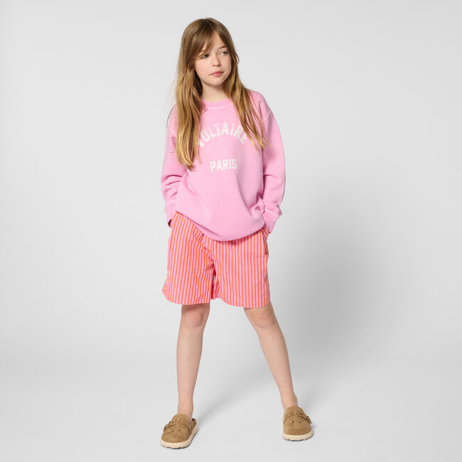 ZADIG & VOLTAIRE Pantalon courte X60626 en rose - large