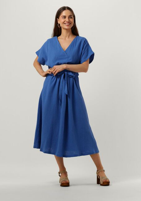 MINUS Robe midi HEMMA MIDI DRESS 2 en bleu - large