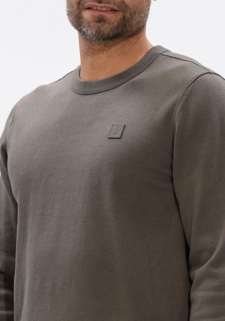 Olijf BUTCHER OF BLUE Trui CLIFDEN CO CREW - large