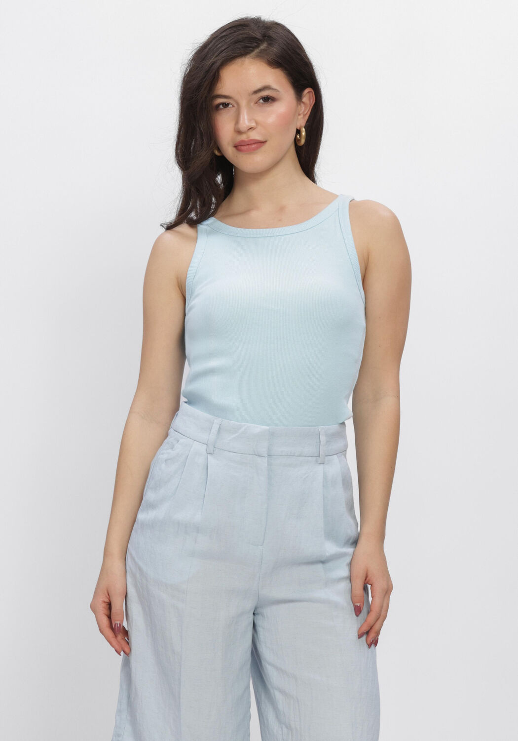 MSCH COPENHAGEN Haut MSCHGUBBE RASMIA SL TOP en bleu - large
