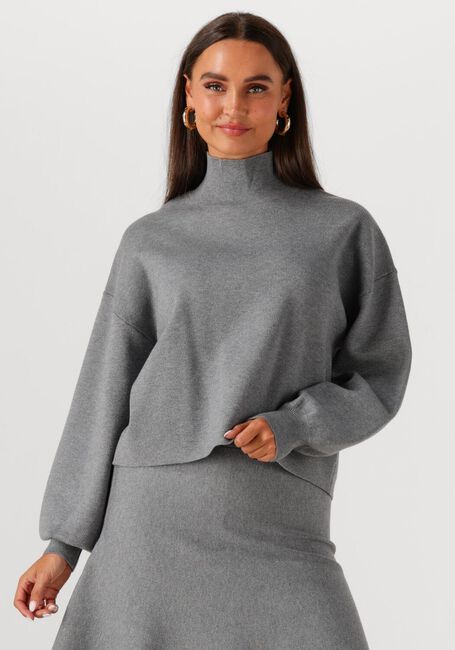 Grijze MSCH COPENHAGEN Trui MSCHMERCY EAST M PULLOVER - large
