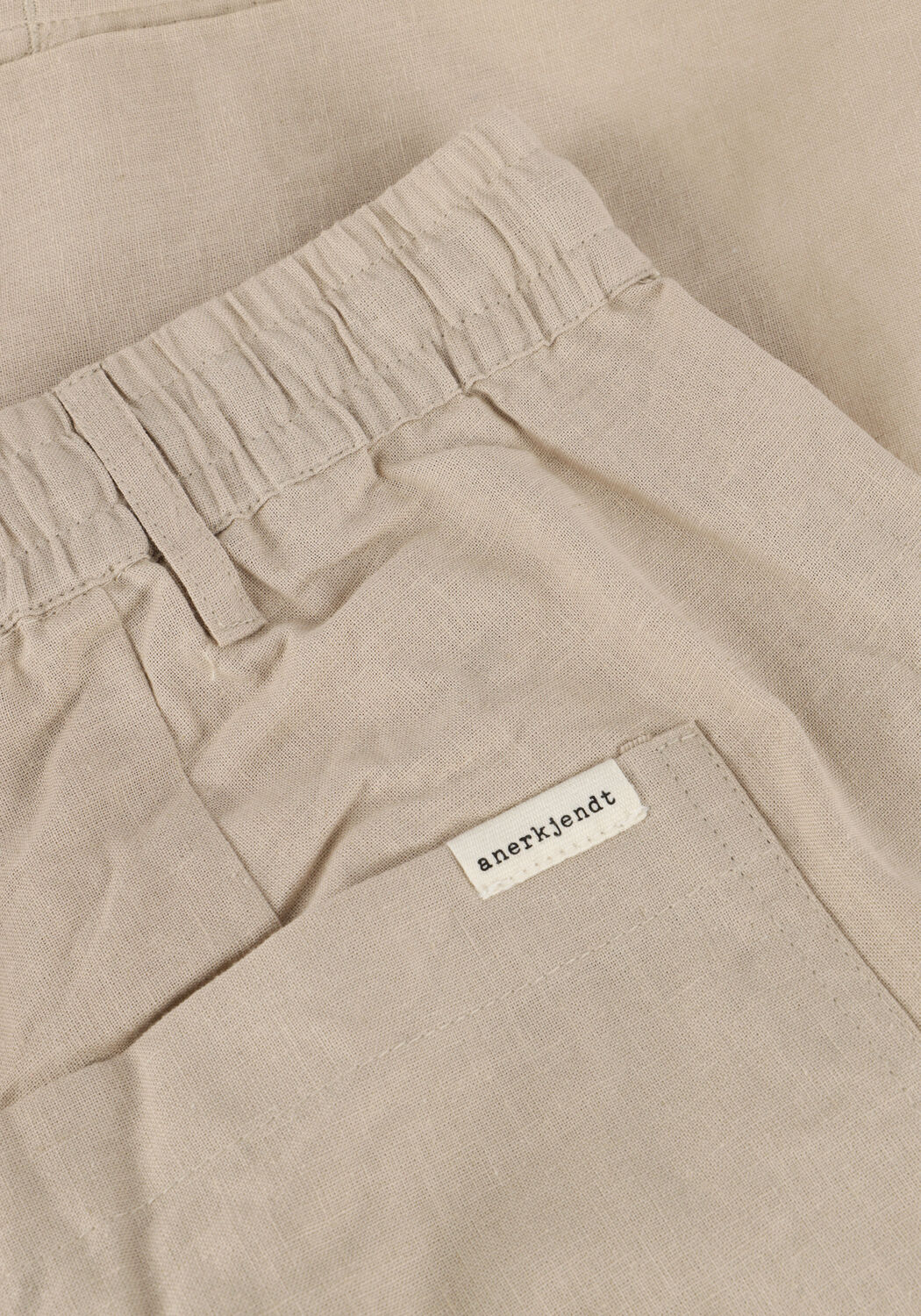 Zand ANERKJENDT Korte broek AKLT JAMES COT/LINEN ELA SHORTS - large