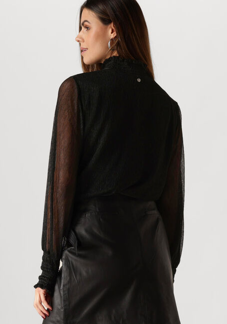 Zwarte MOS MOSH  XIMENA GLAM LS BLOUSE - large