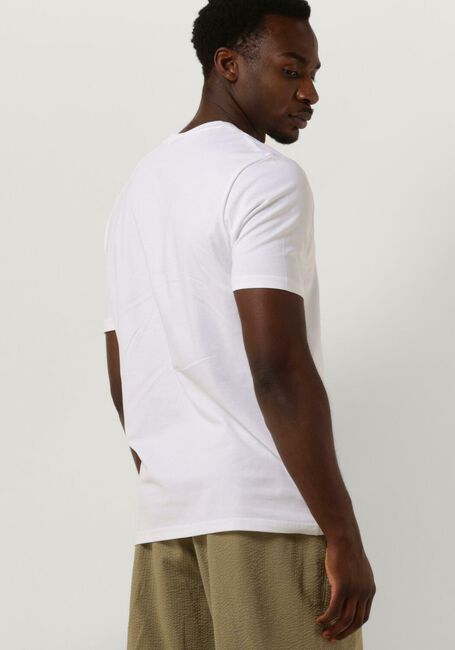 LYLE & SCOTT T-shirt EMBROIDERED T-SHIRT en blanc - large