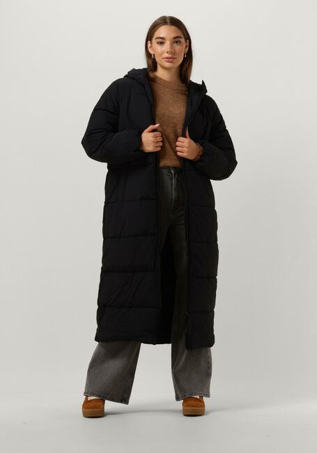 Zwarte SELECTED FEMME Gewatteerde jas SLFJANINA LONG PUFFER COAT - large