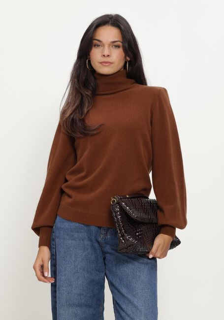 MY ESSENTIAL WARDROBE Col roul&eacute; MWJOLA ROLLNECK PULLOVER en marron - large