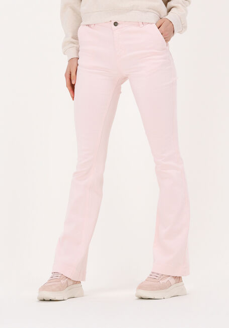 BY-BAR Pantalon évasé LEILA TWILL PANT en rose - large