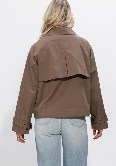 Bruine SELECTED WOMEN Jack SLFNEW CILO SHORT TRENCHCOAT - large