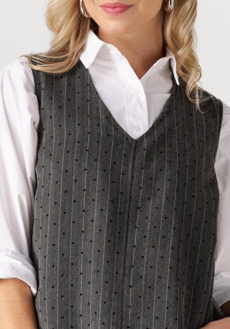 Grijze NEO NOIR Mini jurk CAILA MINI DOT DRESS - large