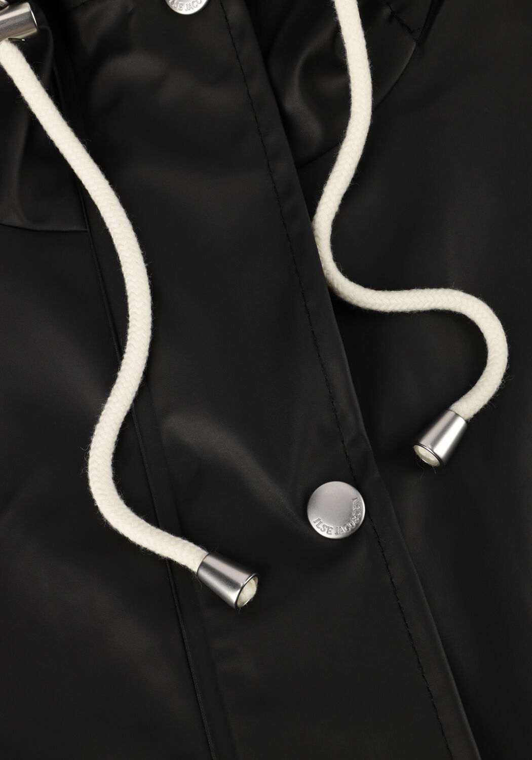 Zwarte ILSE JACOBSEN Regenjas RAIN 228 - large