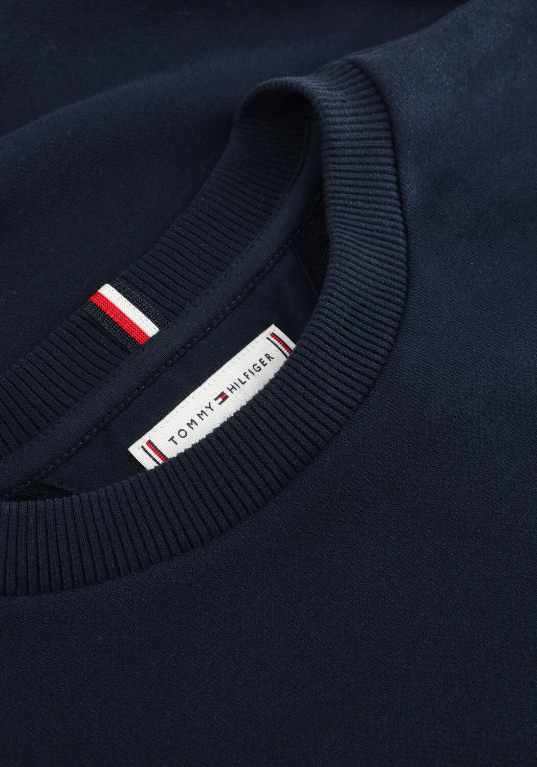 Donkerblauwe TOMMY HILFIGER Sweater MINI CORP C-NECK SWEATSHIRT - large