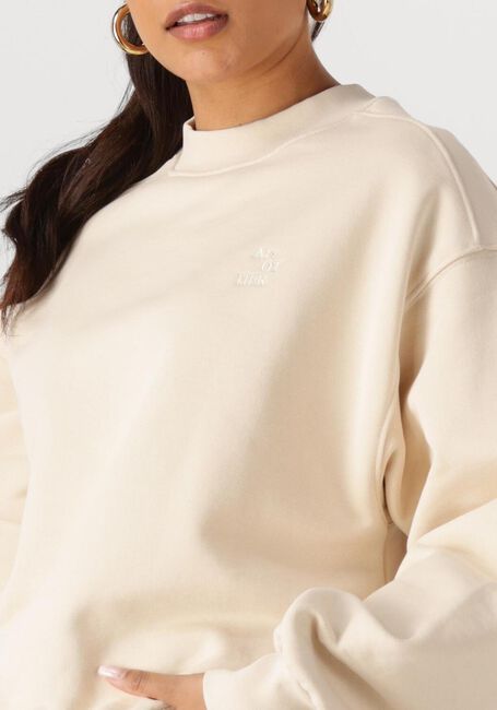 Beige ANOTHER LABEL Sweater JAXY KISS SWEAT L/S - large