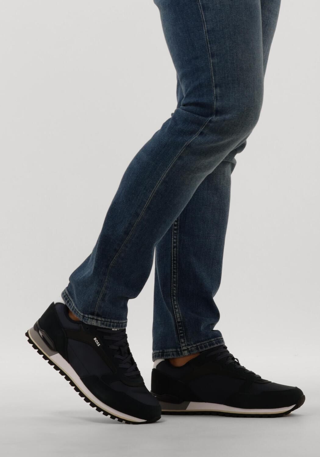 BOSS Baskets basses PARKOUR-L_RUNN en bleu - large