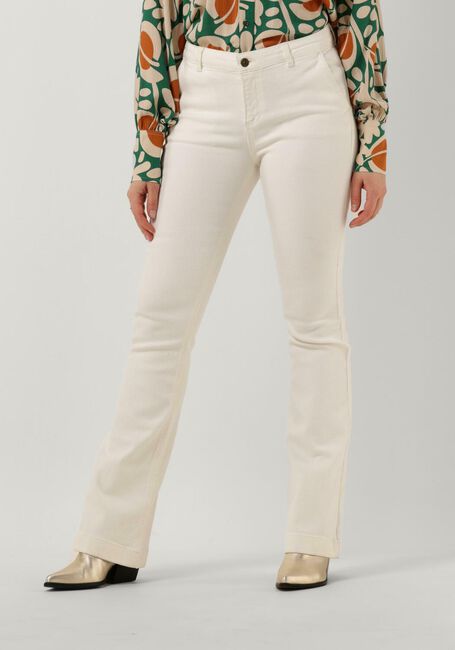 BY-BAR Flared jeans LEILA PANT TWILL Écru - large