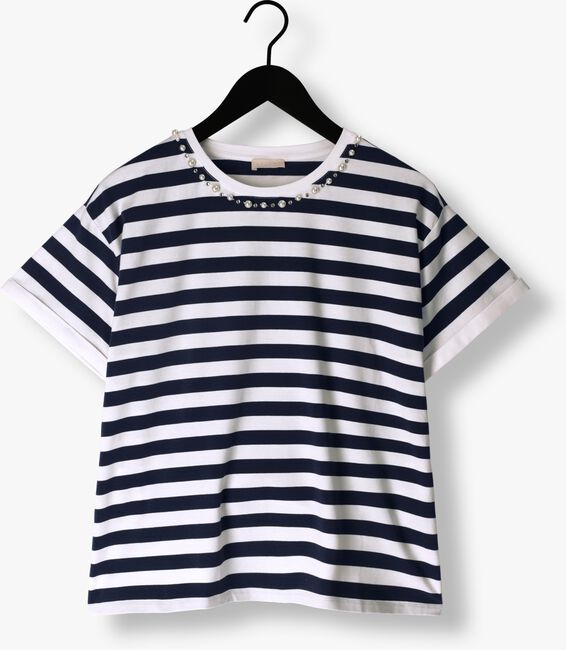 LIU JO T-shirt J.STRIPED T-SHIRT Bleu/blanc rayé - large
