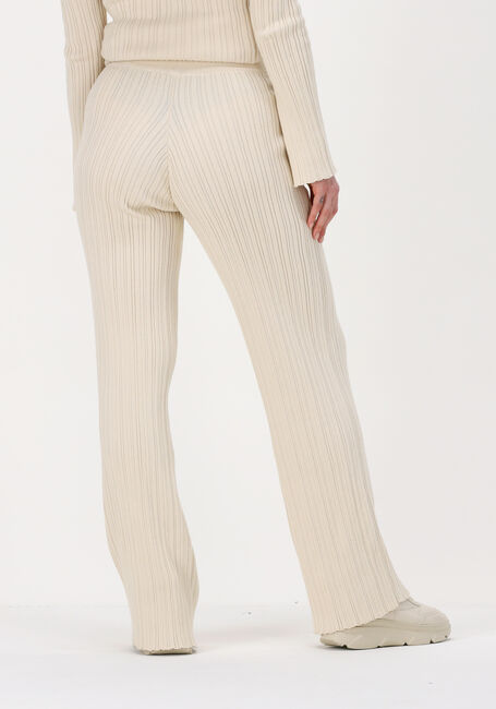 ANOTHER LABEL Pantalon évasé AURELIE KNITTED PANTS Sable - large