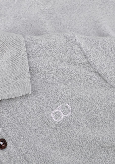 MR. LOUTRE Polo NILS Gris clair - large