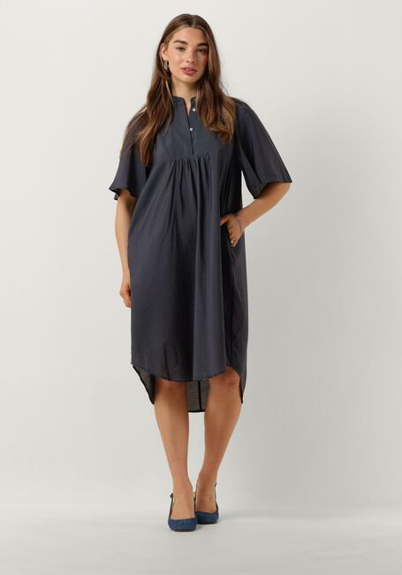 CO'COUTURE Robe midi CALLUM VOLUME DRESS en bleu - large