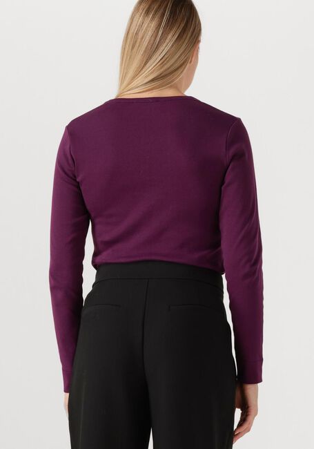 CO'COUTURE Haut GRANNY EMBROIDERY TEE en violet - large