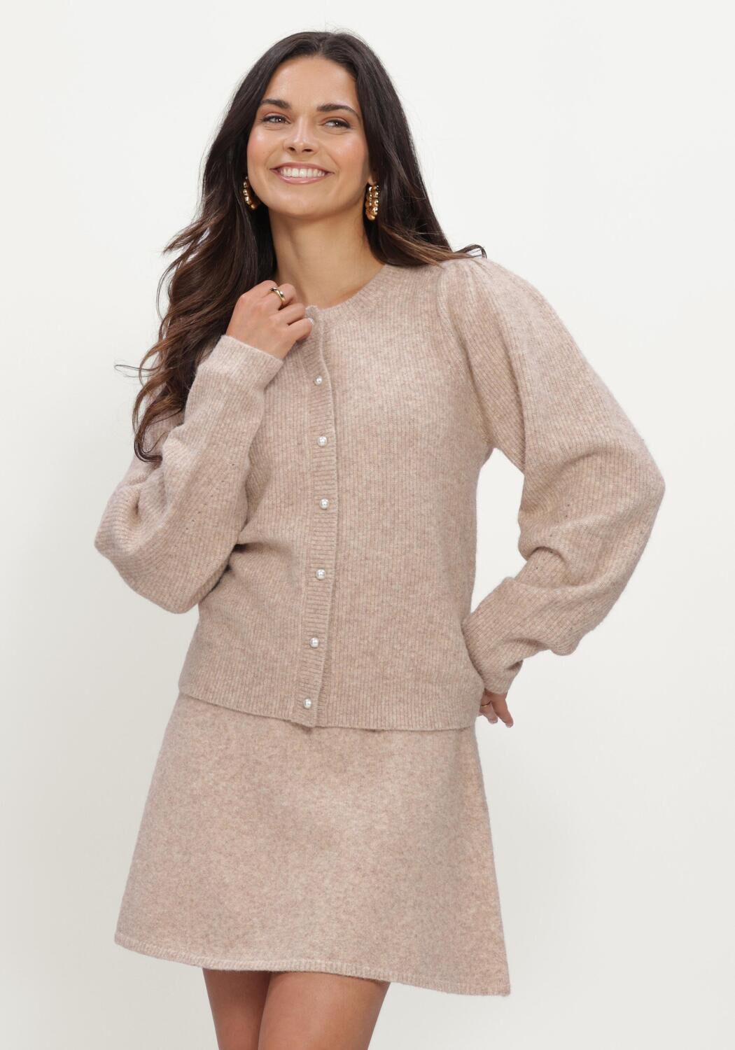 NOTRE-V Gilet NV-IGGY en beige - large